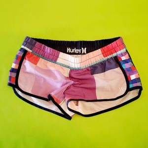 Hurley Women's Colorful Shorts Sz S